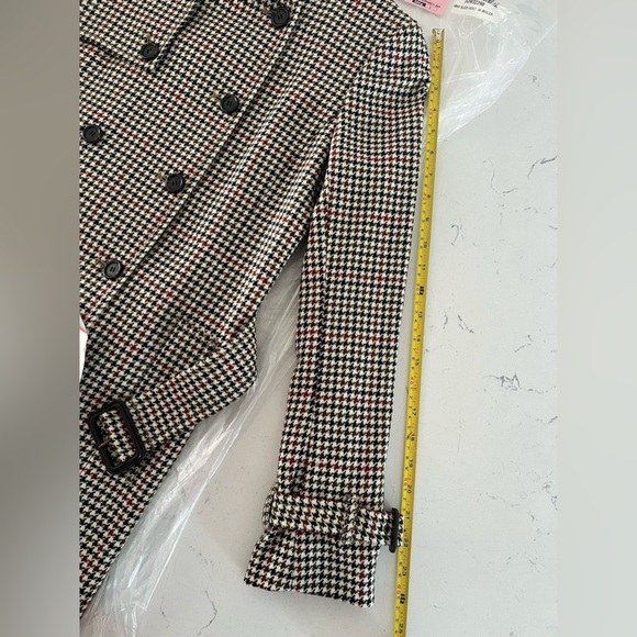 J Crew houndstooth coat size 2 - Picture 13 of 17